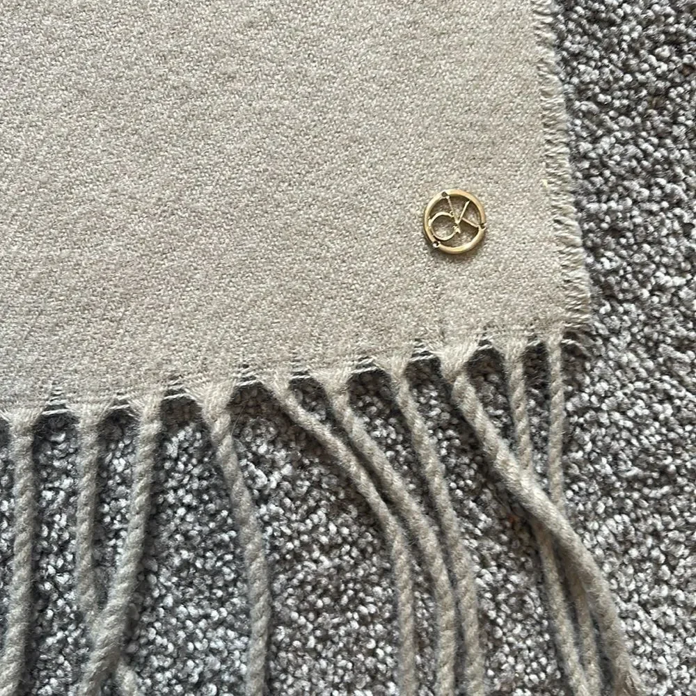 NWT Calvin Klein tan scarf